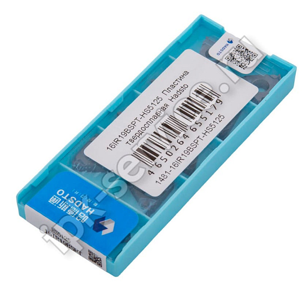 16IR19BSPT-HS5125  Пластина твердосплавная  Hadsto