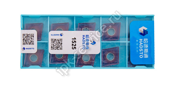 CNMG120404-SM-HS1105  Пластина твердосплавная  Hadsto