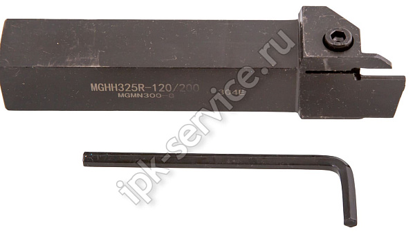 MGHH325R17-120/200  Державка канавочная наружная торцевая  ИПК