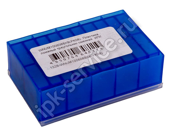 WNUM100608ВК8(PK08)  Пластина ломаный треугольник сменная  ИПК