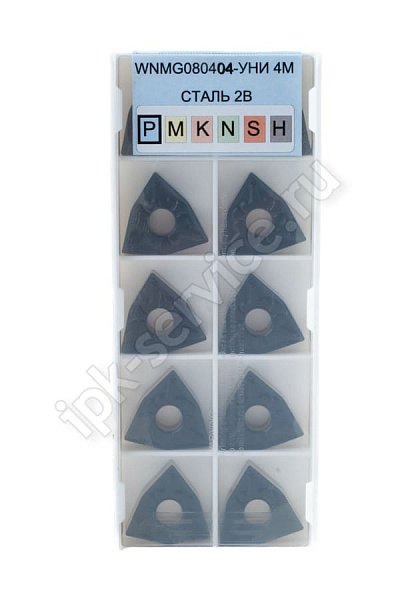 WNMG080404-MA VK4225  Пластина твердосплавная  ИПК