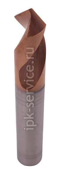 Сверло центровочное  тв.сп. цх ф10х75  Z2 90º