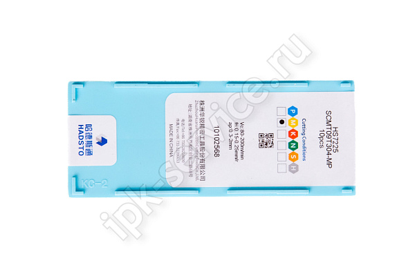 SCMT09T304-MP-HS7225  Пластина твердосплавная  Hadsto