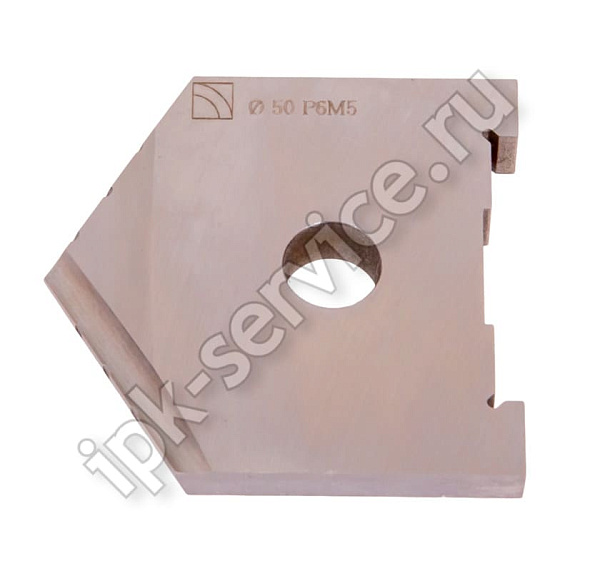 Пластина для сверла перового сборного  ф50 Р6М5  ГОСТ 25526-82
