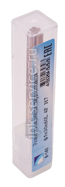 Развертка машинная твердосплавная  ф5х30х60L 6F  H7