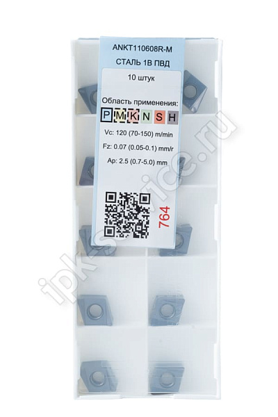 ANKT110608R-M VK1025  Пластина твердосплавная  ИПК