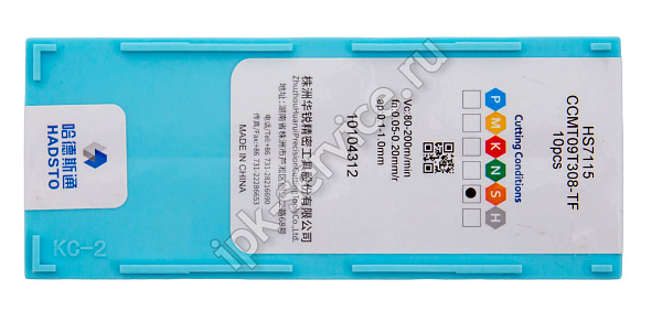 CCMT09T308-TF-HS7115  Пластина твердосплавная  Hadsto