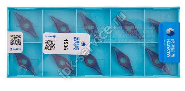 VBMT160404-TF-HS1105  Пластина твердосплавная  Hadsto