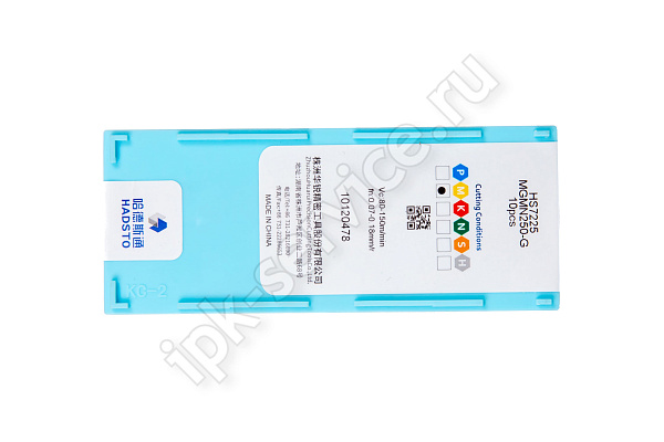 MGMN250-G-HS7225  Пластина твердосплавная  Hadsto