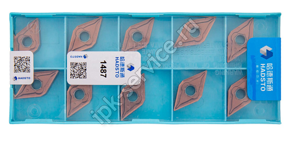 DNMG150604-SM-HS7115  Пластина твердосплавная  Hadsto