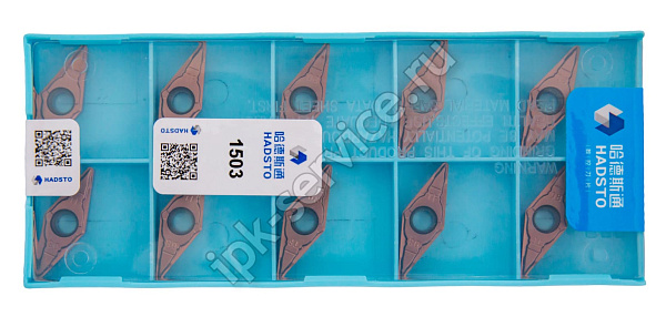 VBMT160408-TF-HS7115  Пластина твердосплавная  Hadsto