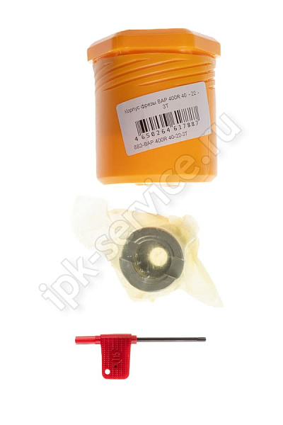 BAP400R40-22-3T  Корпус фрезы  ИПК