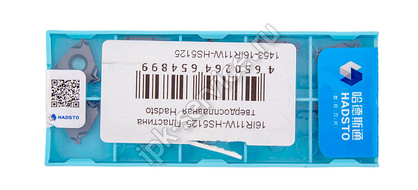 16IR11W-HS5125  Пластина твердосплавная  Hadsto