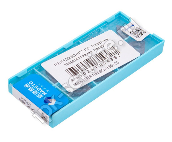 16ER100ISO-HS5125  Пластина твердосплавная  Hadsto