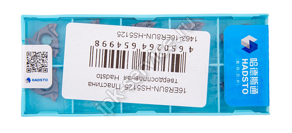 16ER8UN-HS5125  Пластина твердосплавная  Hadsto