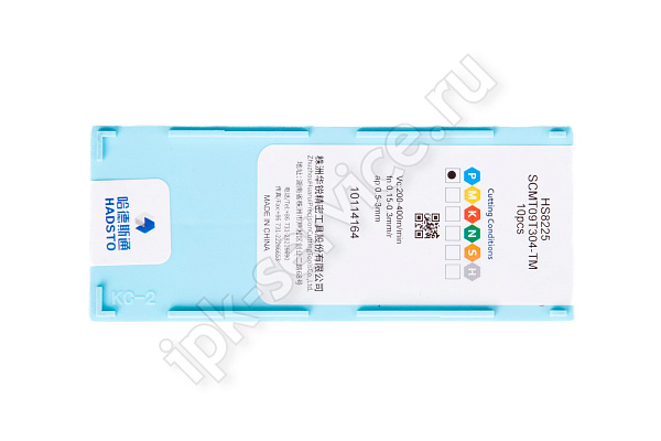 SCMT09T304-TM-HS8225  Пластина твердосплавная  Hadsto