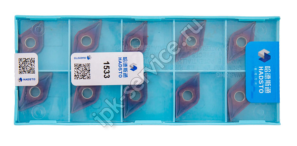 DNMG150604-SM-HS1105  Пластина твердосплавная  Hadsto