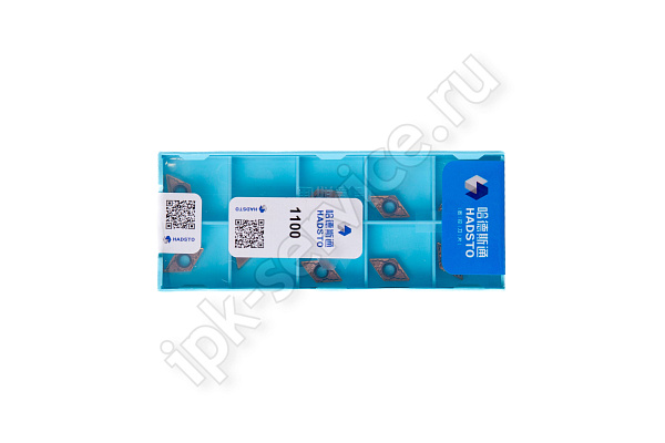 DCMT070204-TM-HS7225  Пластина твердосплавная  Hadsto