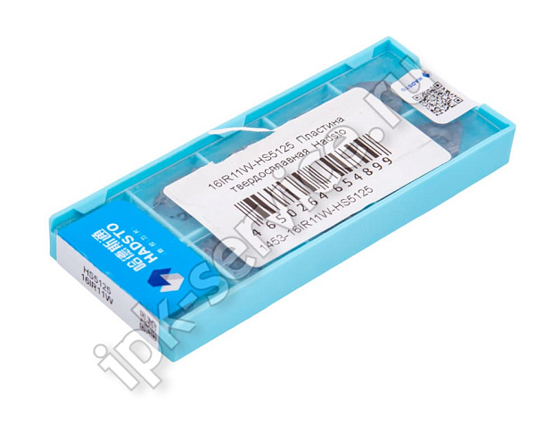 16IR11W-HS5125  Пластина твердосплавная  Hadsto