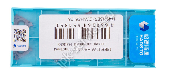 16ER12W-HS5125  Пластина твердосплавная  Hadsto