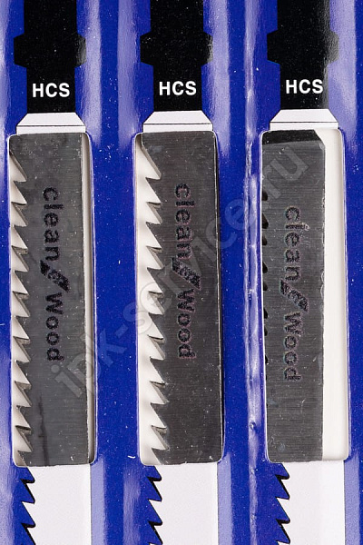 Пилка для лобзика  T101 B по дереву 4-30 mm  (уп. 5 шт.), HCS