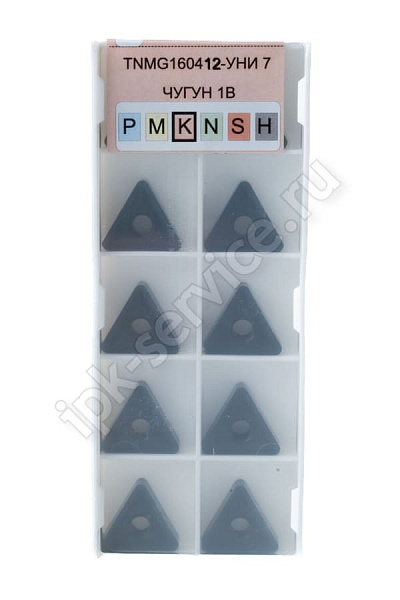 TNMG160412-CM VK3115  Пластина твердосплавная  ИПК