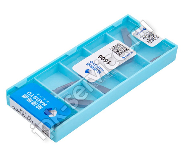 QCMB2502-CT-6R-HS7125  Пластина твердосплавная  Hadsto