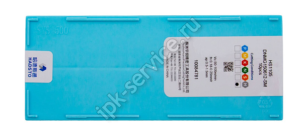 DNMG150612-SM-HS1105  Пластина твердосплавная  Hadsto