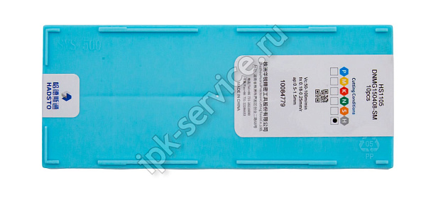 DNMG150408-SM-HS1105  Пластина твердосплавная  Hadsto