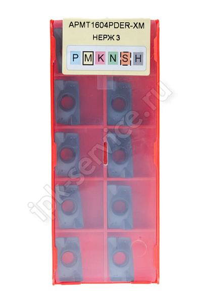 APMT1604PDER-XM YP753  Пластина твердосплавная  ИПК