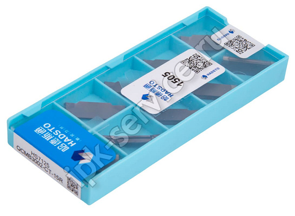 QCMB3002-CT-15R-HS7125  Пластина твердосплавная  Hadsto