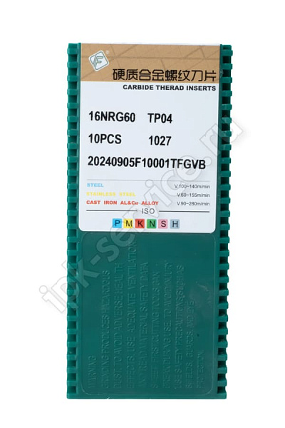 16NRG60 TP04  Пластина твердосплавная  Fengyi
