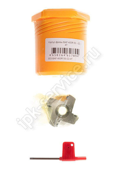 BAP400R50-22-4T  Корпус фрезы  ИПК